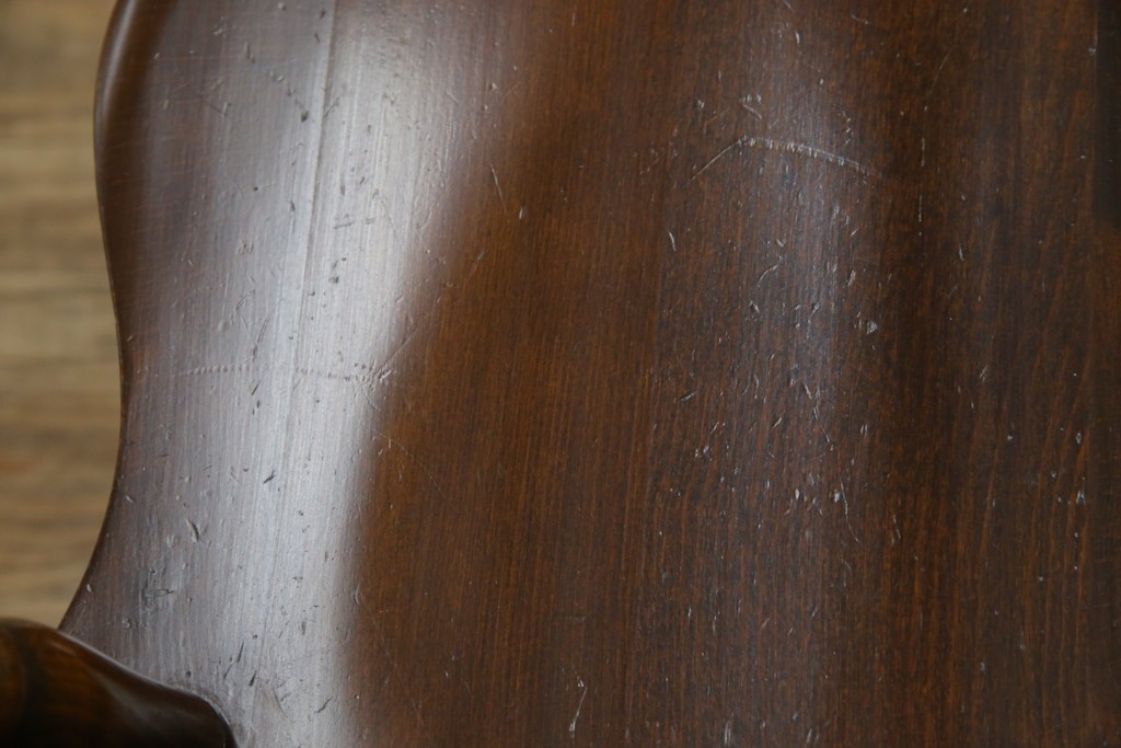 和製ビンテージ　飛騨家具　WINDS太平　たいへい(TAIHEI)　木の温もりを感じられるダイニングチェア2脚セット　(R-083261)