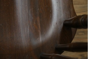 和製ビンテージ　飛騨家具　WINDS太平　たいへい(TAIHEI)　木の温もりを感じられるダイニングチェア2脚セット　(R-083261)