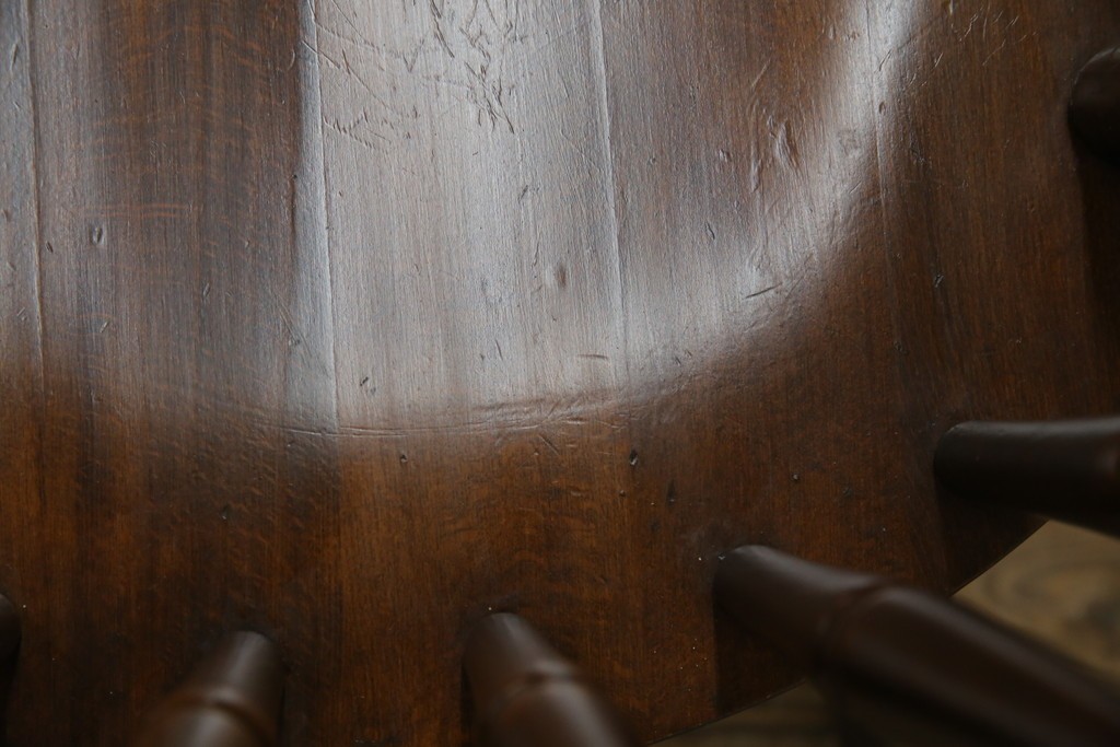 和製ビンテージ　飛騨家具　WINDS太平　たいへい(TAIHEI)　木の温もりを感じられるダイニングチェア2脚セット　(R-083261)