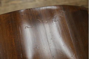 和製ビンテージ　飛騨家具　WINDS太平　たいへい(TAIHEI)　木の温もりを感じられるダイニングチェア2脚セット　(R-083261)