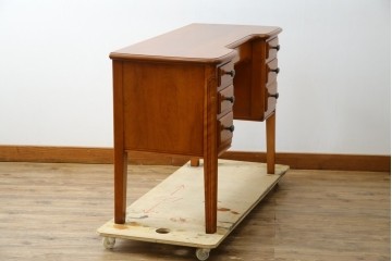 中古　横浜ダニエル(daniel)　Etranger(エトランジェ)　E-303　温かみのある色合いと上品な佇まいが魅力のレディースデスク　(R-083264)