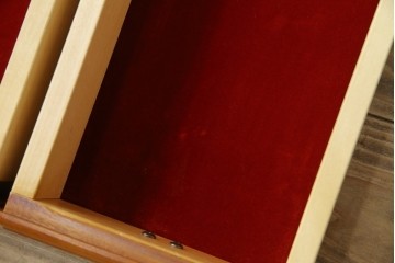 中古　横浜ダニエル(daniel)　Etranger(エトランジェ)　E-303　温かみのある色合いと上品な佇まいが魅力のレディースデスク　(R-083264)