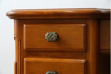 中古　横浜ダニエル(daniel)　Etranger(エトランジェ)　E-303　温かみのある色合いと上品な佇まいが魅力のレディースデスク　(R-083264)