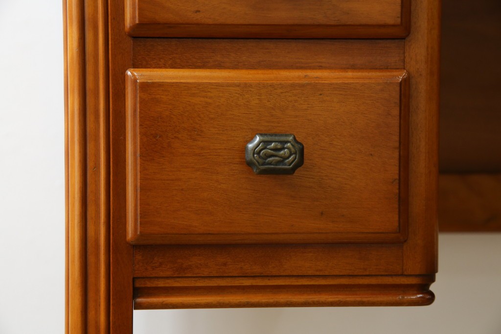 中古　横浜ダニエル(daniel)　Etranger(エトランジェ)　E-303　温かみのある色合いと上品な佇まいが魅力のレディースデスク　(R-083264)