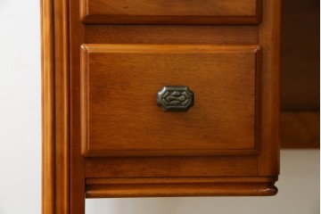 中古　横浜ダニエル(daniel)　Etranger(エトランジェ)　E-303　温かみのある色合いと上品な佇まいが魅力のレディースデスク　(R-083264)