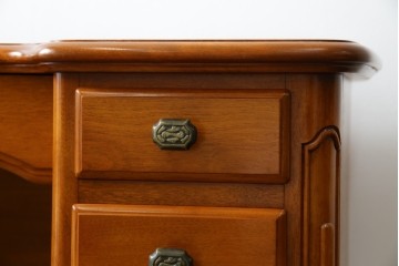 中古　横浜ダニエル(daniel)　Etranger(エトランジェ)　E-303　温かみのある色合いと上品な佇まいが魅力のレディースデスク　(R-083264)