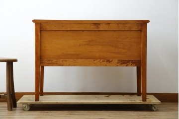 中古　横浜ダニエル(daniel)　Etranger(エトランジェ)　E-303　温かみのある色合いと上品な佇まいが魅力のレディースデスク　(R-083264)