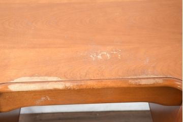 中古　横浜ダニエル(daniel)　Etranger(エトランジェ)　E-303　温かみのある色合いと上品な佇まいが魅力のレディースデスク(両袖机、ドレッサー、化粧台、コンソールテーブル、在宅用、在宅ワーク)(R-083264)