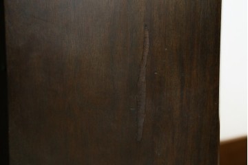 アジアンビンテージ　高級品!!　美しい唐草風象嵌装飾　ハンドクラフト　アジアンクラシカルな雰囲気が素敵な隠し引き出し付きサイドキャビネット　(R-083267)