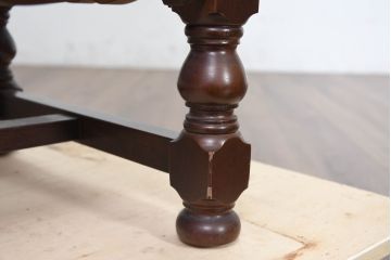 中古　美品　神戸元町欧風家具メープル不二屋製　マホガニー材の高級キャビネット(収納棚、戸棚、サイドキャビネット、飾り棚、本箱、ブックケース)(R-083272)