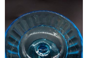 当時物　大正〜昭和初期　プレスガラス　ゴブレット　アイスクリームコップ　どこか懐かしい雰囲気の氷コップ2点&グラス6点セット(アイスクリームカップ、タンブラー、ショット、リキュール、硝子)(R-083280)