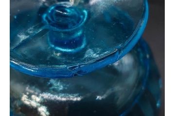 当時物　大正〜昭和初期　プレスガラス　ゴブレット　アイスクリームコップ　どこか懐かしい雰囲気の氷コップ2点&グラス6点セット(アイスクリームカップ、タンブラー、ショット、リキュール、硝子)(R-083280)