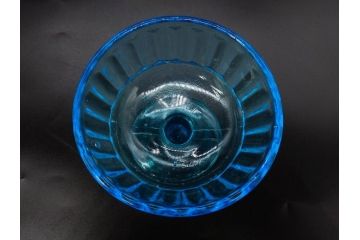 当時物　大正〜昭和初期　プレスガラス　ゴブレット　アイスクリームコップ　どこか懐かしい雰囲気の氷コップ2点&グラス6点セット(アイスクリームカップ、タンブラー、ショット、リキュール、硝子)(R-083280)