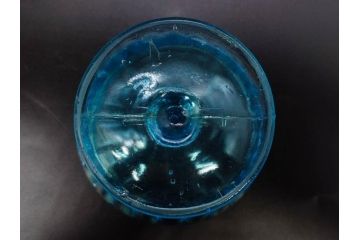 当時物　大正〜昭和初期　プレスガラス　ゴブレット　アイスクリームコップ　どこか懐かしい雰囲気の氷コップ2点&グラス6点セット(アイスクリームカップ、タンブラー、ショット、リキュール、硝子)(R-083280)