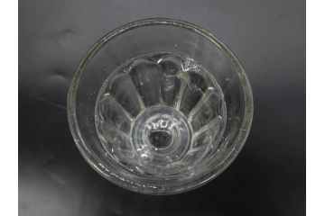 当時物　大正〜昭和初期　プレスガラス　ゴブレット　アイスクリームコップ　どこか懐かしい雰囲気の氷コップ2点&グラス6点セット(アイスクリームカップ、タンブラー、ショット、リキュール、硝子)(R-083280)