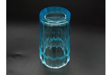 当時物　大正〜昭和初期　プレスガラス　ゴブレット　アイスクリームコップ　どこか懐かしい雰囲気の氷コップ2点&グラス6点セット(アイスクリームカップ、タンブラー、ショット、リキュール、硝子)(R-083280)