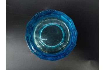 当時物　大正〜昭和初期　プレスガラス　ゴブレット　アイスクリームコップ　どこか懐かしい雰囲気の氷コップ2点&グラス6点セット(アイスクリームカップ、タンブラー、ショット、リキュール、硝子)(R-083280)