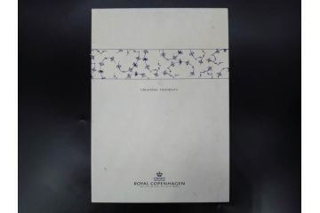 デンマーク　ROYAL COPENHAGEN(ロイヤルコペンハーゲン)　シャンパングラス/MEISSEN(マイセン)　マイセンクリスタル　ブルーオニオン　ロックグラス　繊細なデザインに気品を感じるグラス3点セット(タンブラー、オールドファッション、ワイン、コップ、北欧、共箱付き)(R-083281)