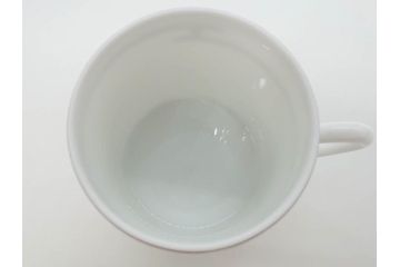 フランス　HERMES(エルメス)　リズム　洗練されたデザインが魅力のコーヒーカップ&ソーサー2客セット(C&S、金彩、碗皿、洋食器、共箱付)(R-083283)