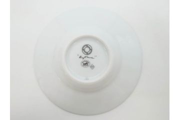 フランス　HERMES(エルメス)　リズム　洗練されたデザインが魅力のコーヒーカップ&ソーサー2客セット(C&S、金彩、碗皿、洋食器、共箱付)(R-083283)
