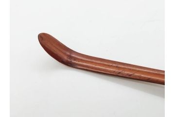 時代物　山田宗偏　妹背山　茶道具　奥深い魅力を持つ竹茶杓・共筒セット(共箱付、外箱付)(R-083289)