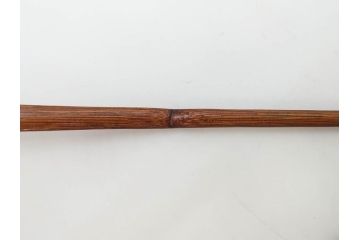時代物　山田宗偏　妹背山　茶道具　奥深い魅力を持つ竹茶杓・共筒セット(共箱付、外箱付)(R-083289)