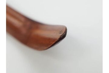 時代物　山田宗偏　妹背山　茶道具　奥深い魅力を持つ竹茶杓・共筒セット(共箱付、外箱付)(R-083289)