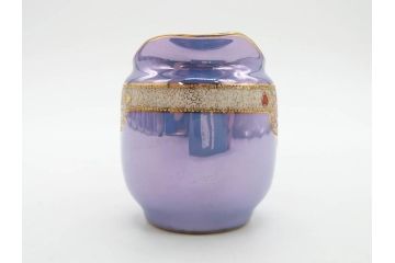 大正〜昭和初期　オールドノリタケ　NORITAKE　ラスター彩　金彩　金盛　花蝶　美しい光沢がテーブルを華やかに彩るデミタスコーヒーセット(キャビネット、ティー、ポット、クリーマー、シュガーポット、カップ&ソーサー、C&S、洋食器)(R-083292)