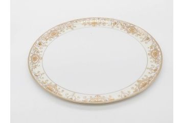 大正〜昭和初期　オールドノリタケ　NORITAKE　意匠登録　金彩　金盛　No.175　ハンドペイント　上品で華やかな佇まいのコーヒーポット・カップ&ソーサー・ソルト&ペッパーシェーカー・プレート2枚セット(デミタス、オーバル、深皿、C&S、洋食器)(R-083293)