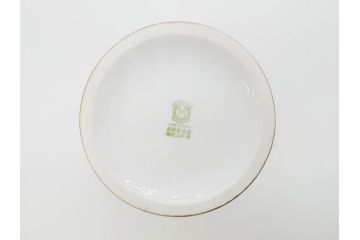 大正〜昭和初期　オールドノリタケ　NORITAKE　意匠登録　金彩　金盛　No.175　ハンドペイント　上品で華やかな佇まいのコーヒーポット・カップ&ソーサー・ソルト&ペッパーシェーカー・プレート2枚セット(デミタス、オーバル、深皿、C&S、洋食器)(R-083293)