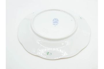 ヘレンド　ハンガリー　HEREND HVNGARY　アポニー・グリーン　スラップボール　深みのあるグリーンが食卓に落ち着きと品格をもたらすプレート6枚&ボウルセット(ディナー、パン皿、深皿、中皿、大皿、洋食器)(R-083294)