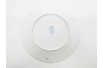 ヘレンド　ハンガリー　HEREND HVNGARY　アポニー・グリーン　スラップボール　深みのあるグリーンが食卓に落ち着きと品格をもたらすプレート6枚&ボウルセット(ディナー、パン皿、深皿、中皿、大皿、洋食器)(R-083294)