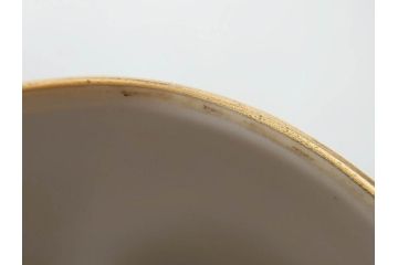 明治〜大正期　オールドノリタケ　NORITAKE　ラスター彩　金彩　コーヒーポット　デミタスカップ&ソーサー　異国情緒あふれるデザインが優雅なひとときを演出するコーヒーセット(風景、舟、船、マルキ印、オレンジ、C&S、洋食器)(R-083295)