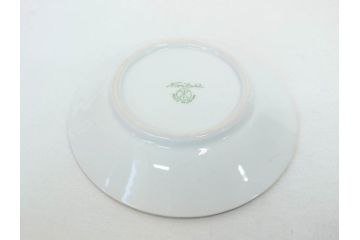 明治〜大正期　オールドノリタケ　NORITAKE　ラスター彩　金彩　コーヒーポット　デミタスカップ&ソーサー　異国情緒あふれるデザインが優雅なひとときを演出するコーヒーセット(風景、舟、船、マルキ印、オレンジ、C&S、洋食器)(R-083295)