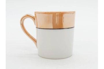 明治〜大正期　オールドノリタケ　NORITAKE　ラスター彩　金彩　金盛　花　手仕事の美しさが凝縮されたカップ&ソーサー4客セット(マルキ印、フラワー、オレンジ、風景、ハンドペイント、C&S、洋食器)(R-083296)