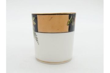 明治〜大正期　オールドノリタケ　NORITAKE　ラスター彩　金彩　金盛　花　手仕事の美しさが凝縮されたカップ&ソーサー4客セット(マルキ印、フラワー、オレンジ、風景、ハンドペイント、C&S、洋食器)(R-083296)