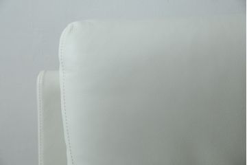 中古　超美品!!　カリモク家具(karimoku)　domani(ドマーニ)　Excel-Life(エクセルライフ)　本革(レザー)　上品でモダンなデザインの2人掛けソファ(2P、ラブソファ)(定価約82万円)(R-083303)
