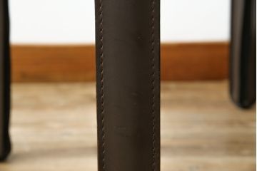 中古　Cassina(カッシーナ)　412　CAB(キャブ)　MARIO BELLINI(マリオベリーニ)　シンプルモダンな空間づくりに活躍するアームレスチェア(ダイニングチェア、椅子、イス)(定価約26万4千円)(R-083306)