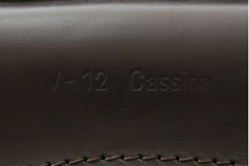 中古　Cassina(カッシーナ)　412　CAB(キャブ)　MARIO BELLINI(マリオベリーニ)　シンプルモダンな空間づくりに活躍するアームレスチェア(ダイニングチェア、椅子、イス)(定価約26万4千円)(R-083306)