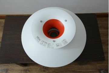 中古　美品　デンマーク　Louis Poulsen(ルイスポールセン)　PH5(ピーエイチ・ファイブ)　デザイン性と機能性を兼ね備えたペンダントライト(天井照明、吊り下げ照明、北欧)(定価約16万円)(R-083309)