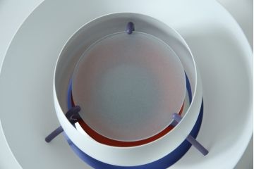 中古　美品　デンマーク　Louis Poulsen(ルイスポールセン)　PH5(ピーエイチ・ファイブ)　デザイン性と機能性を兼ね備えたペンダントライト(天井照明、吊り下げ照明、北欧)(定価約16万円)(R-083309)