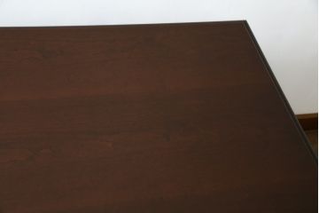 中古　トーマスビル(THOMASVILLE)　シンプルながらクラシカルで優雅な佇まいの両袖机(二―ホールデスク、プレジデントデスク、ワークデスク、オフィスデスク、在宅用、在宅ワーク用)(R-083313)