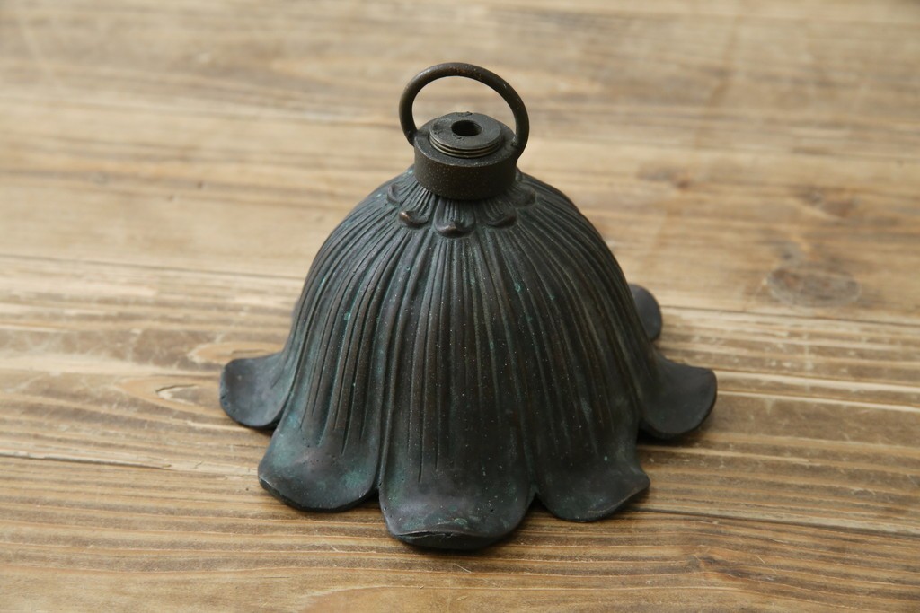 ヴィンテージ照明　アメリカ　激レア!!　希少モデル　Tiffany & Co. Style Studio(ティファニー スタイル スタジオ)　アイリス　ランタン　ステンドグラス照明　(R-083314)