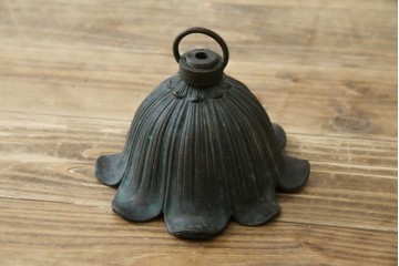 ヴィンテージ照明　アメリカ　激レア!!　希少モデル　Tiffany & Co. Style Studio(ティファニー スタイル スタジオ)　アイリス　ランタン　ステンドグラス照明　(R-083314)