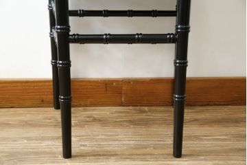 中古　超美品!!　グッチ(GUCCI)　GGジャカード　グッチを象徴するビー(ハチ)&スターモチーフのファブリックがおしゃれなキアヴァリチェア(ダイニングチェア、椅子、イス)(定価約37万4千円)(R-083320)