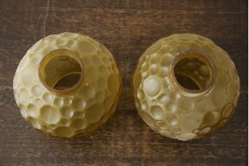 和製アンティーク　ヨーロピアンテイストの空間づくりにおすすめ!!独特の質感と透明感がレトロで温もりある雰囲気を演出するウォールランプ(ウォールライト、壁掛け照明、壁付け照明)(R-083325)