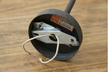 和製ビンテージ　ゴールドの配色が洗練された印象のレトロな壁付け照明(天井照明、ウォールライト、壁掛け照明、ヴィンテージ)(R-083340)