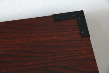 中古　美品　欅産業　凝ったつくりの大振りの金具が目を惹く仙台箪笥サイドボード　(R-083346)