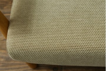 新古　未使用展示品　美品　柏木工(KASHIWA)　ナラ材　CIGARRO(シガーロ)　木の温もりと曲線美が魅力的なヘッドレスト2人掛けソファ　定価約26万円　(R-083352)