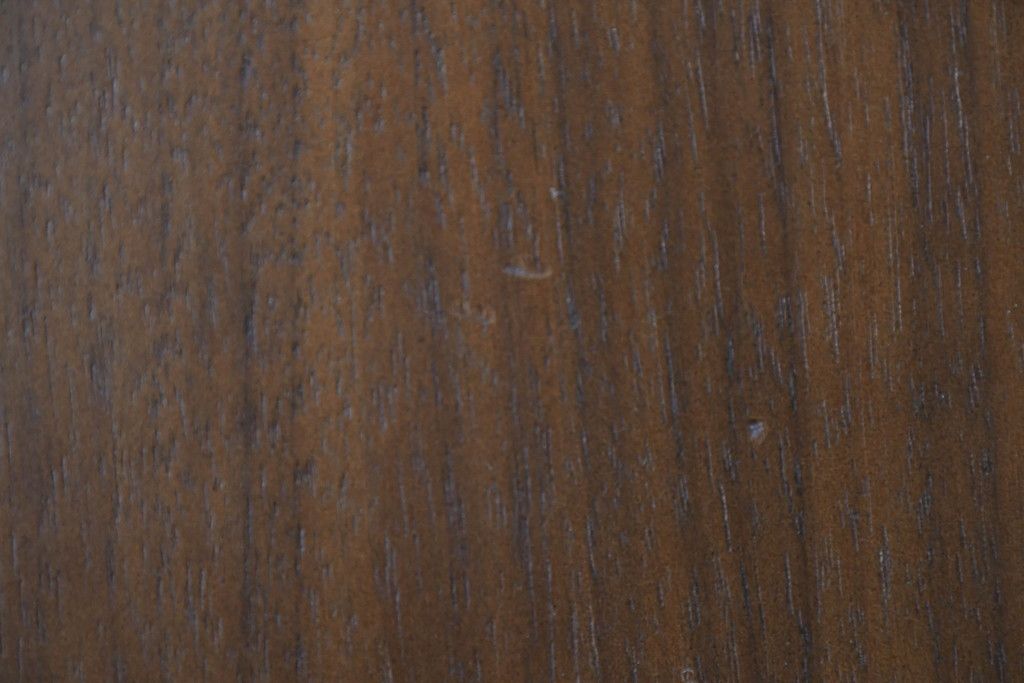 中古　希少な廃番品　アルモニア(Armonia)　ウォールナット材　すっきりとしたデザインのモダンなダイニングチェア4脚セット(椅子、イス、バラ売り可能)(R-083356)